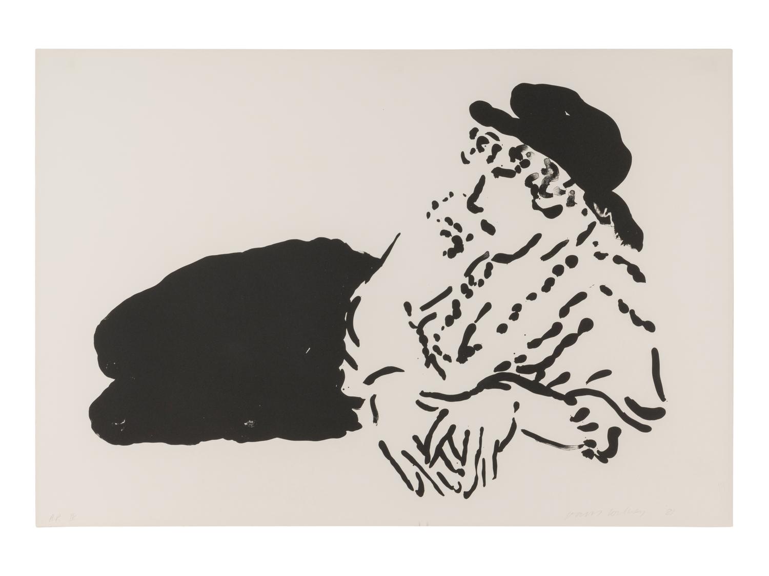 Celia (La Bergère) (from Eight Lithographs to Benefit the Foundation for Contemporary Performance Arts, Inc. ), 1981