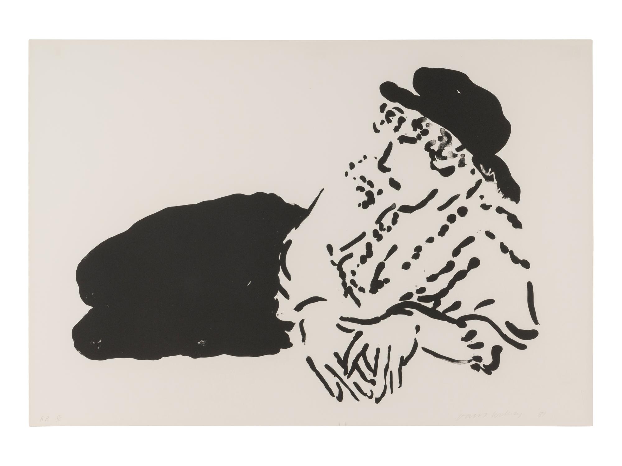 Celia (La Bergère) (from Eight Lithographs to Benefit the Foundation for Contemporary Performance Arts, Inc. ), 1981