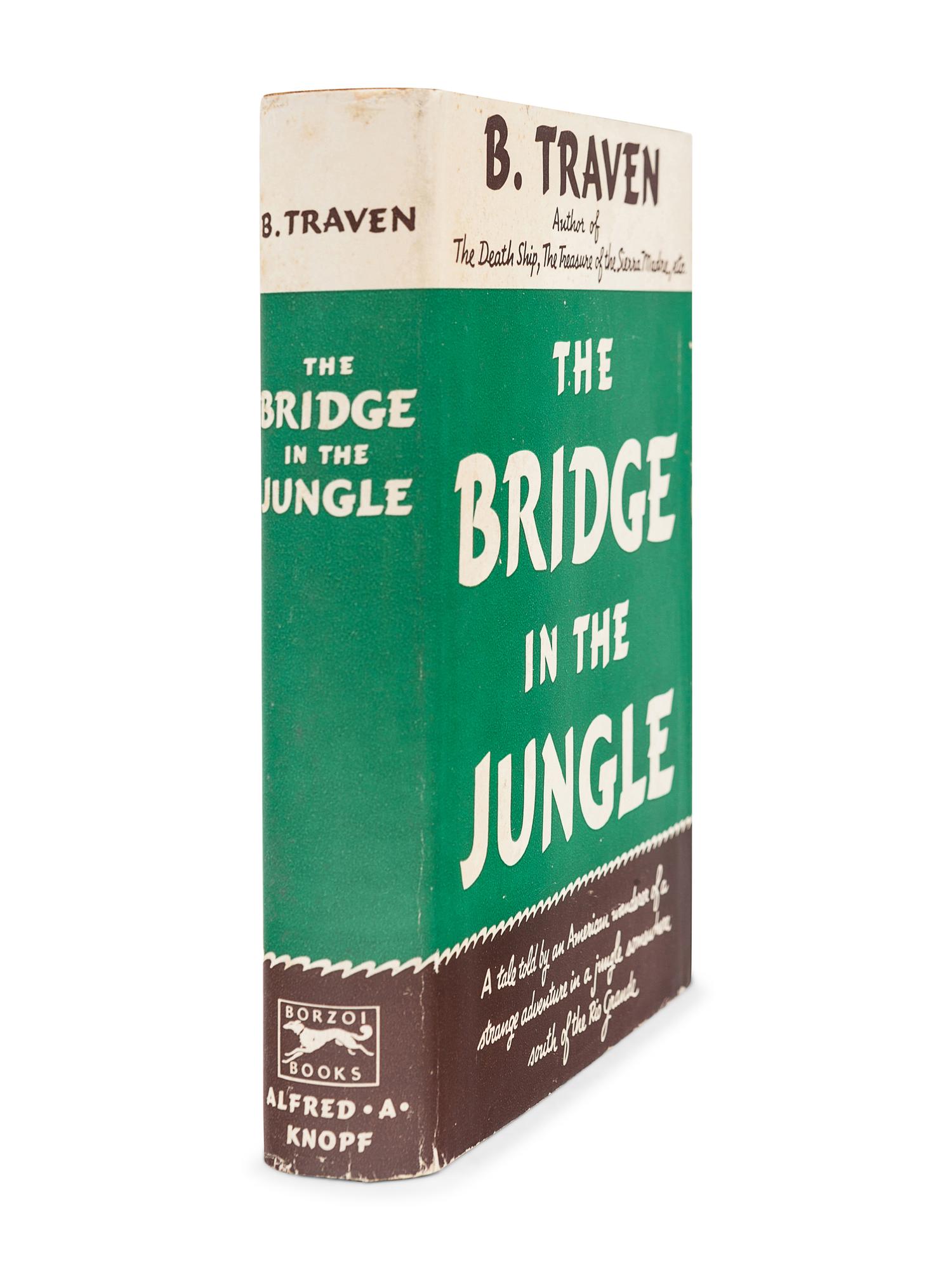 TRAVEN B. (1882-1969). Treasure of the Sierra Madre. New York: Alfred A. Knopf, 1935.