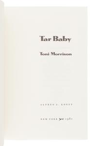 [MORRISON, Toni (1931-2019).] A Group of 3 FIRST EDITIONS SIGNED BY MORRISON, comprising: