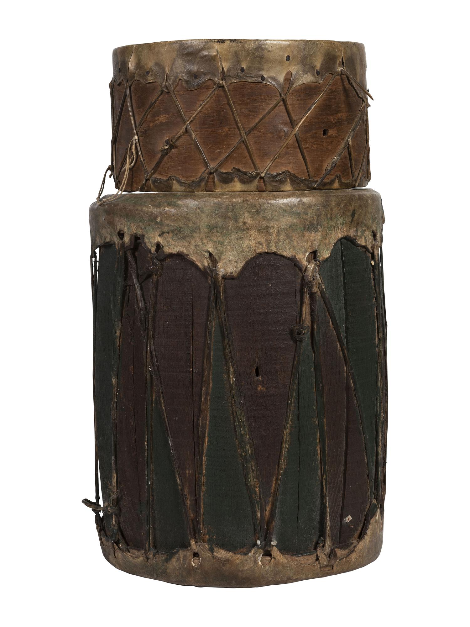 Pueblo Painted Drums