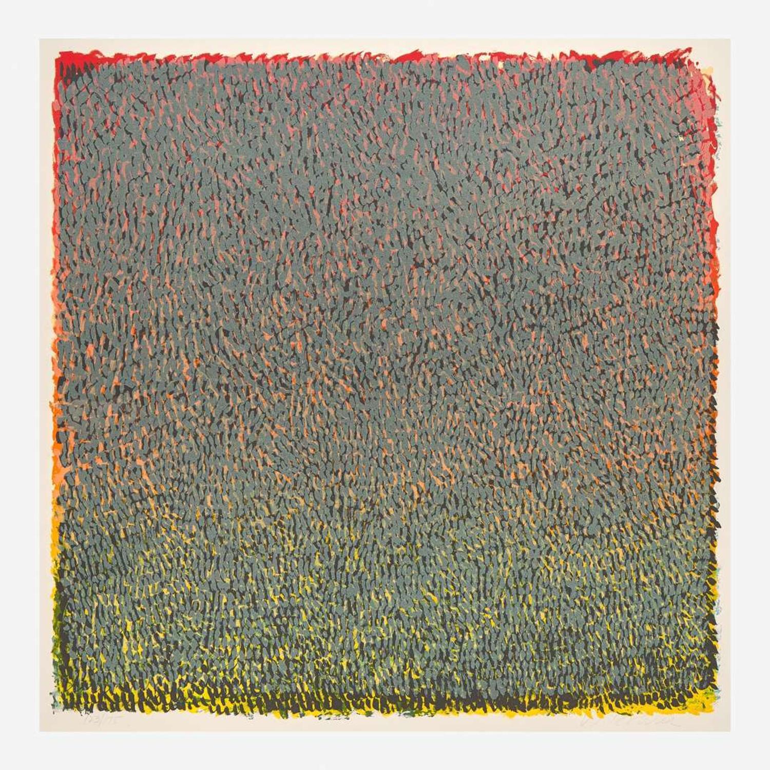 Warren Rohrer (American, 1927-1995) Bark and Marks