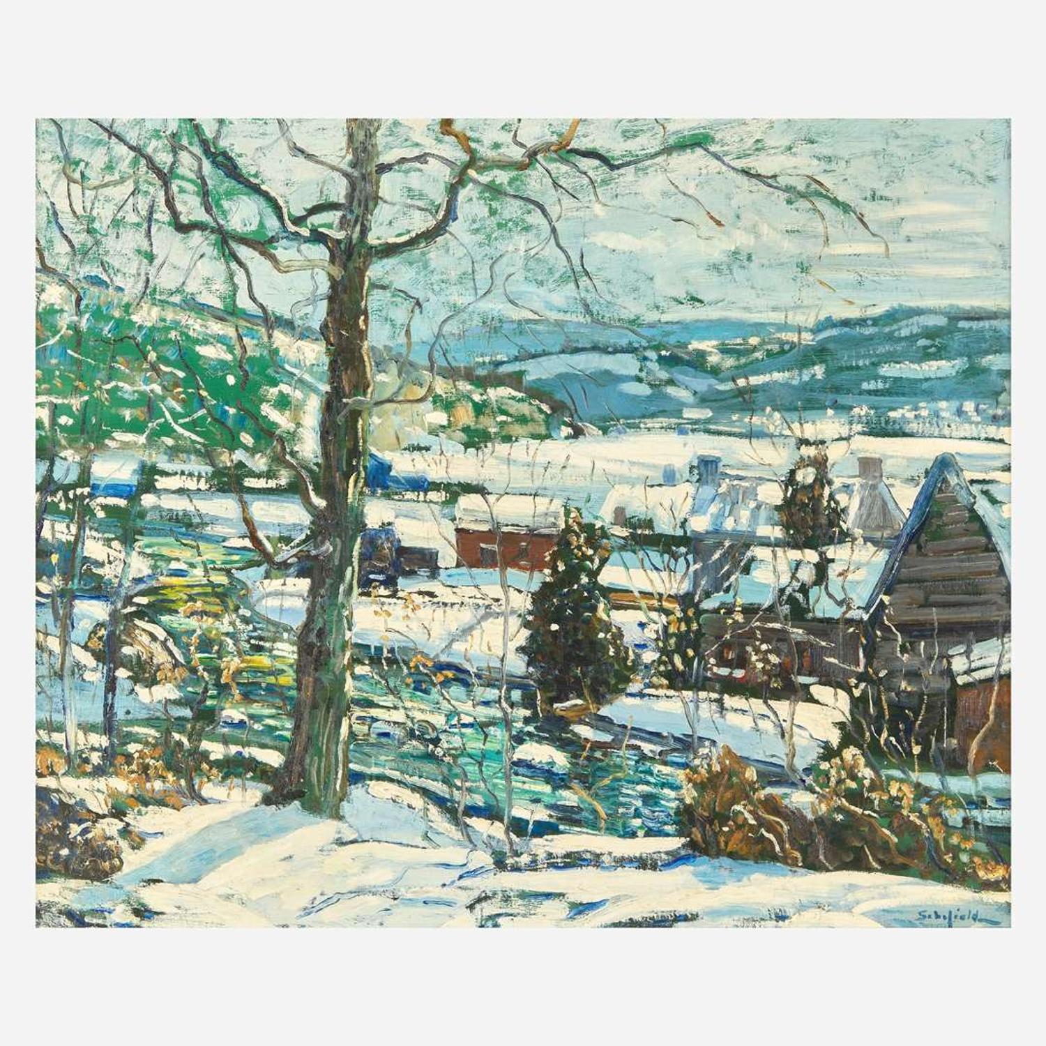 Walter Elmer Schofield (American, 1867–1944) December Day