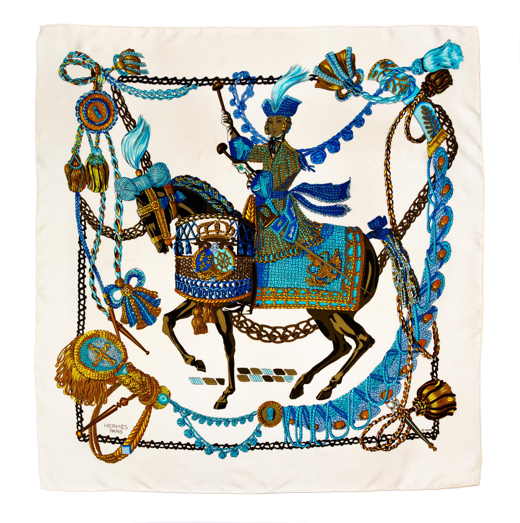 An Hermès 90cm Silk Scarf, 36" x 36".