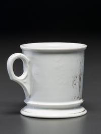 A Policeman's Porcelain Occupational Shaving Mug