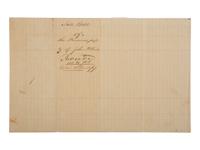 [ENSLAVEMENT & ABOLITION]. Manuscript inventory of personal property and enslaved individuals from the Estate of J.P. Hunter. N.p., possibly Alabama, 1859.