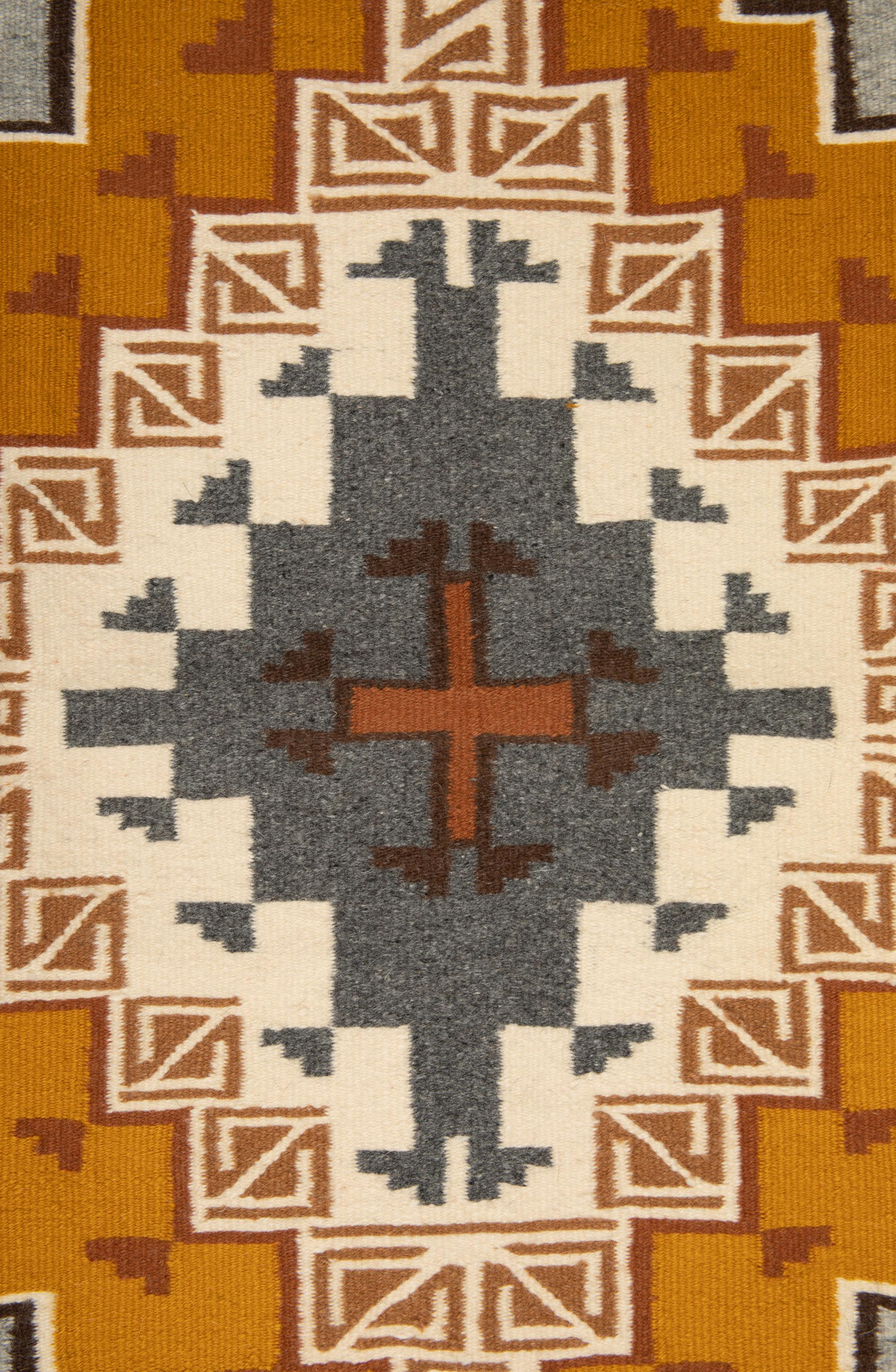 Navajo Two Grey Hills Weavings / Rugs