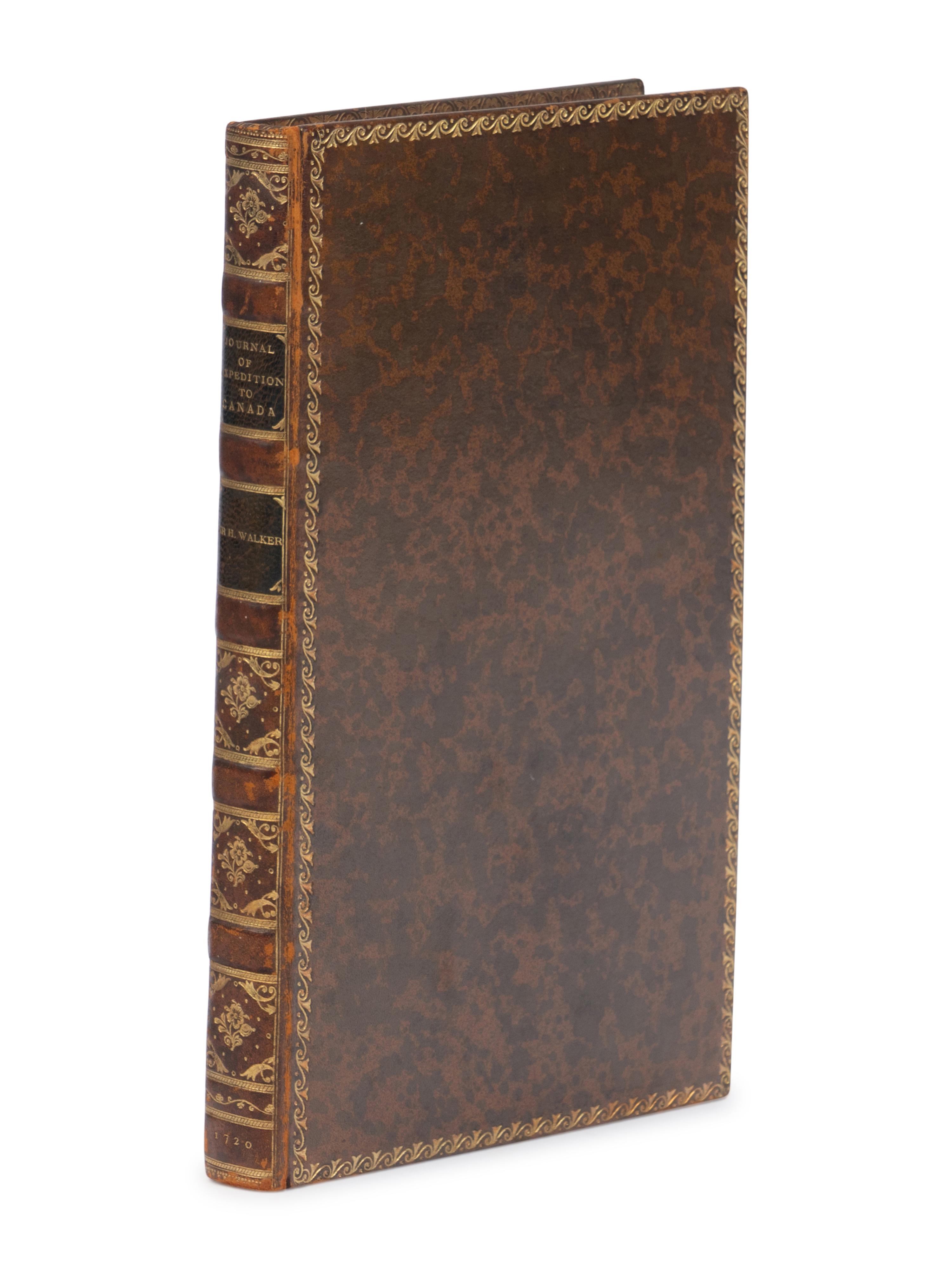 [Travel & Exploration] Walker, Sir Hovenden. A Journal: Or Full Account of the late Expedition To Canada. With an Appendix containing Commissions, Orders, Instructions, Letters, Memorials, Courts-Martial, Councils of War, &c. relating thereto