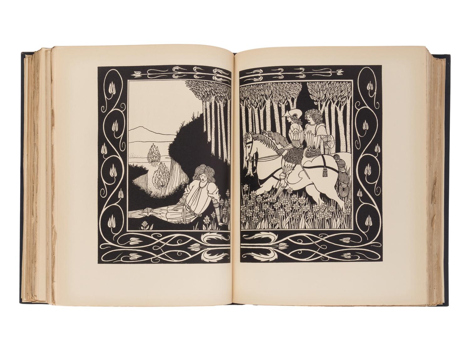 [BEARDSLEY, Aubrey (1872-1898), illustrator]. MALORY, Thomas (fl. 1470). [ Le Morte d’Arthur ]. The Birth, Life and Acts of King Arthur, Of His Noble Knights of the Round Table . [New York: E. P. Dutton and Company], 1927.