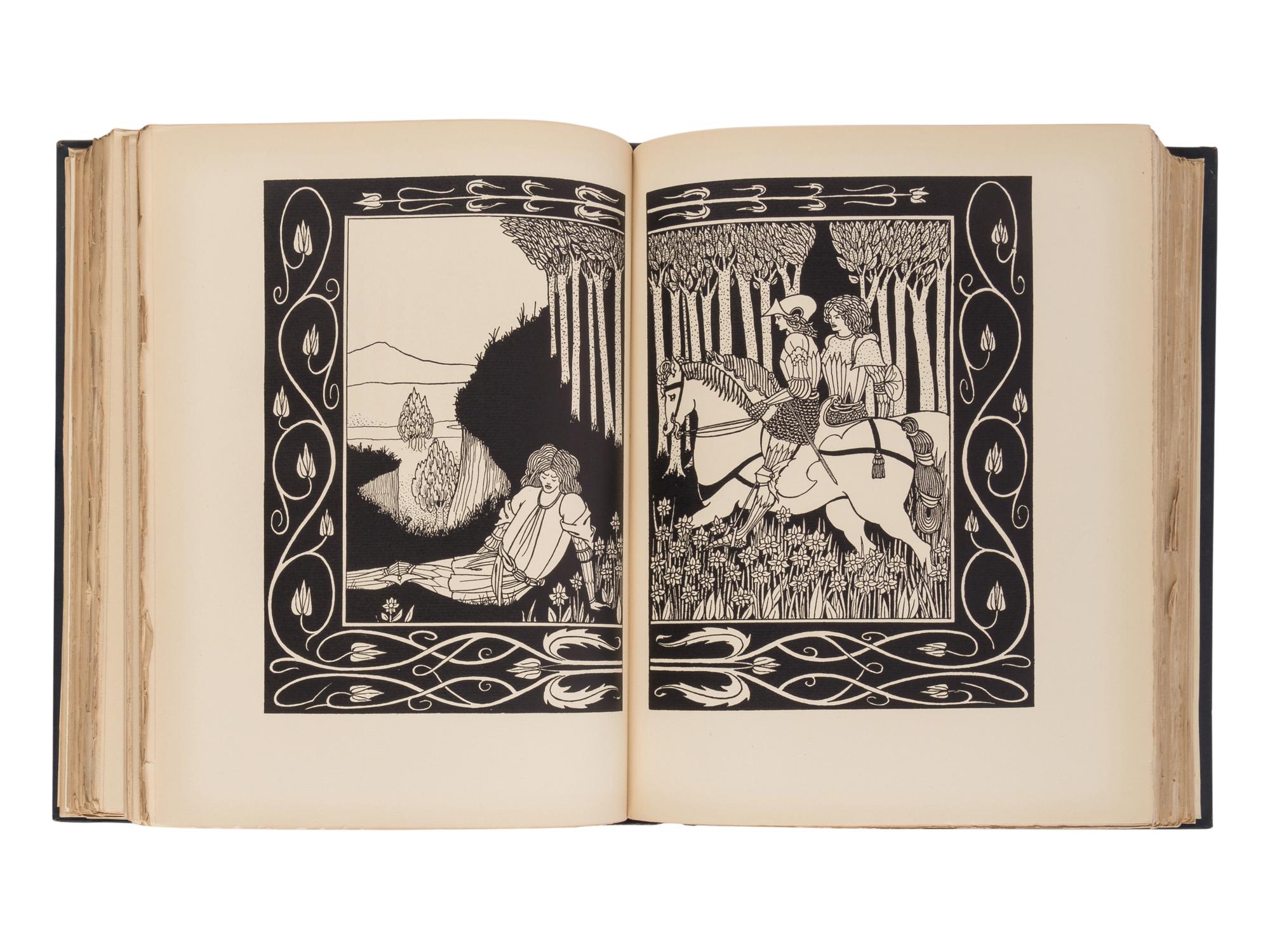 [BEARDSLEY, Aubrey (1872-1898), illustrator]. MALORY, Thomas (fl. 1470). [ Le Morte d’Arthur ]. The Birth, Life and Acts of King Arthur, Of His Noble Knights of the Round Table . [New York: E. P. Dutton and Company], 1927.