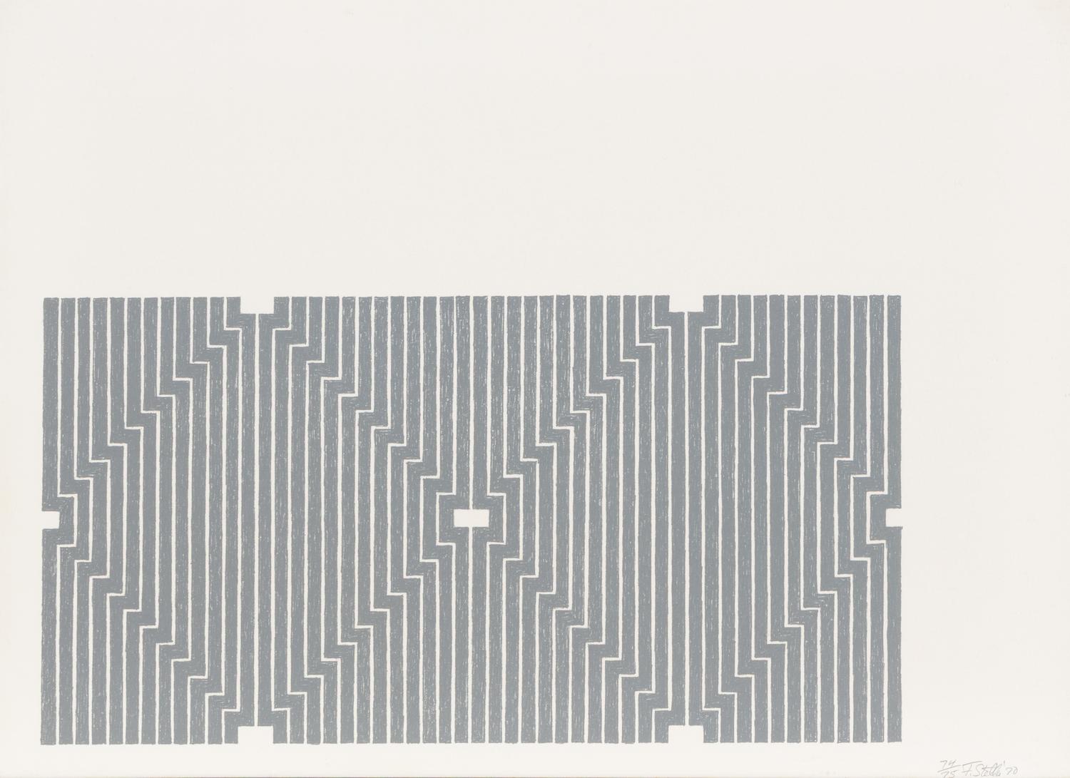 Frank Stella (American, 1936-2024) — Aluminum Series - Casa Cornu , 1970
