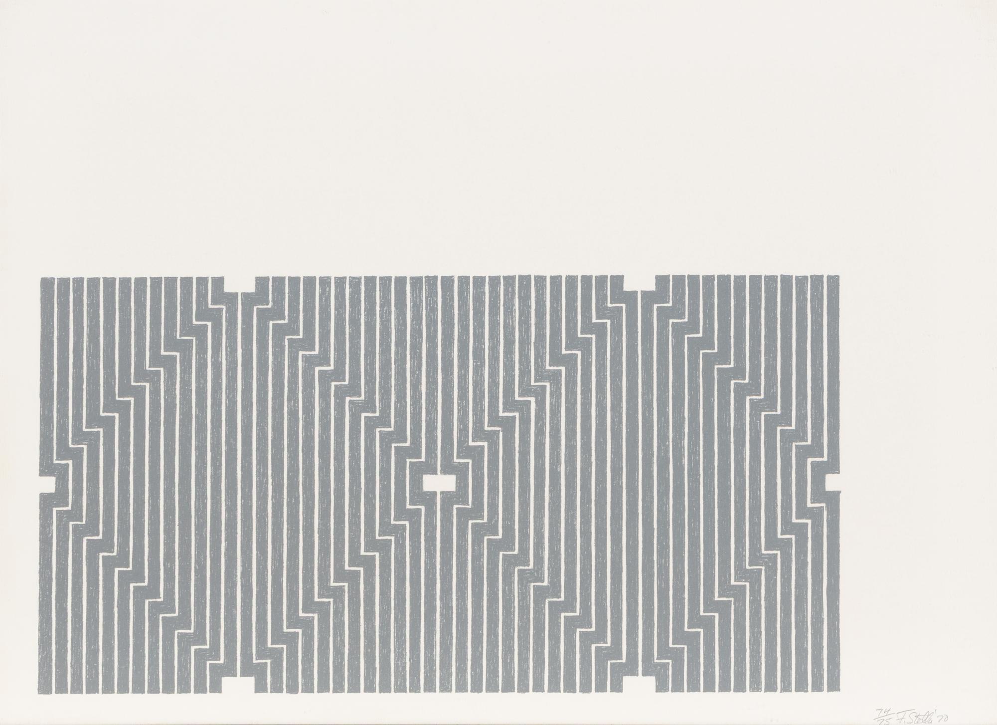 Frank Stella (American, 1936-2024) — Aluminum Series - Casa Cornu , 1970