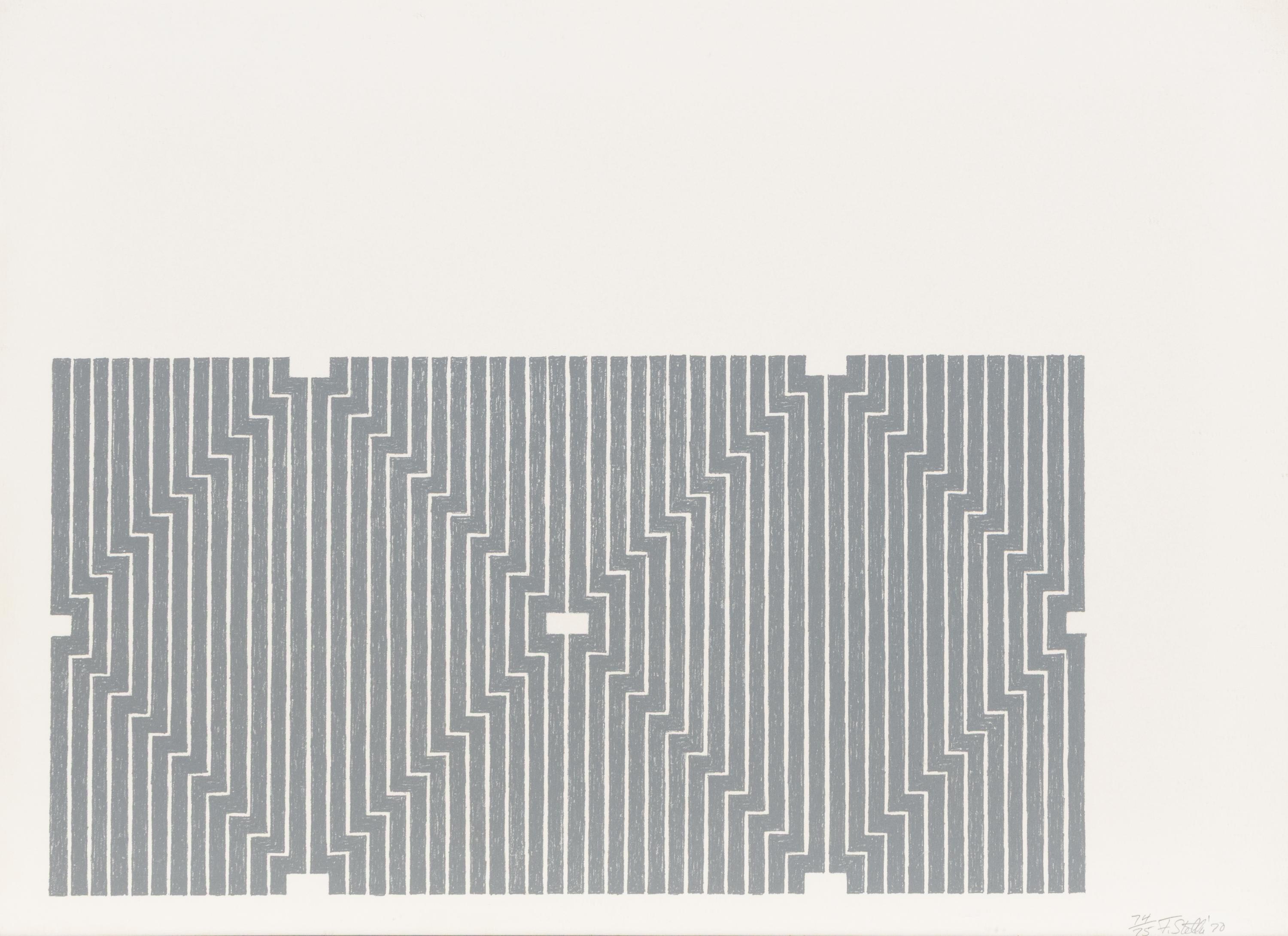 Frank Stella (American, 1936-2024) — Aluminum Series - Casa Cornu , 1970
