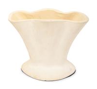 Three English White-Glazed Pottery Table Articles