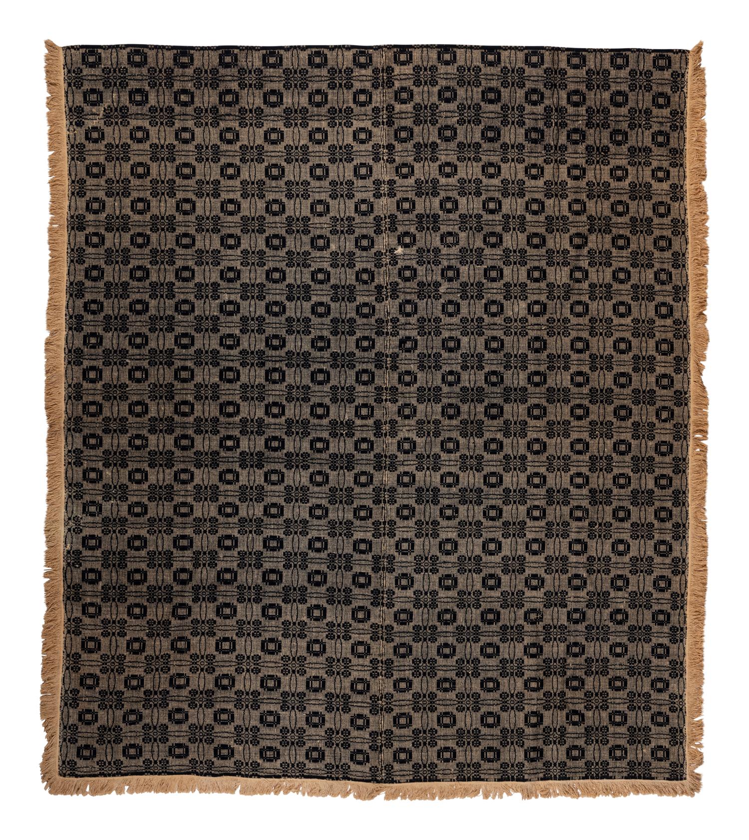 Three Overshot Coverlets