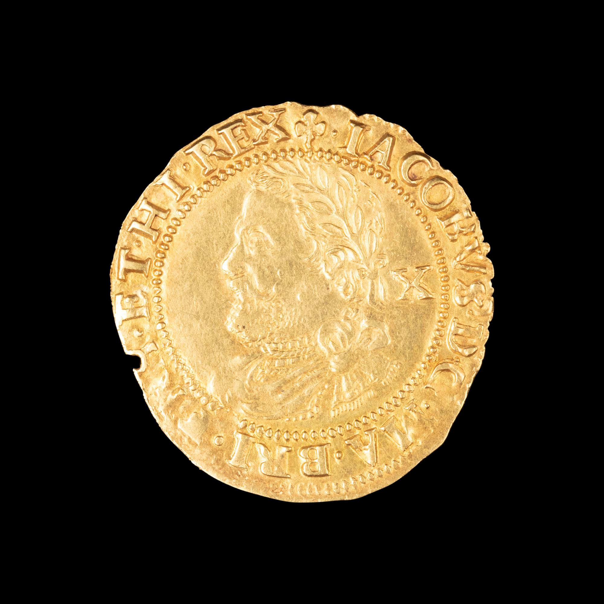 [GREAT BRITAIN] James I Half-Laurel ND (1623-24)