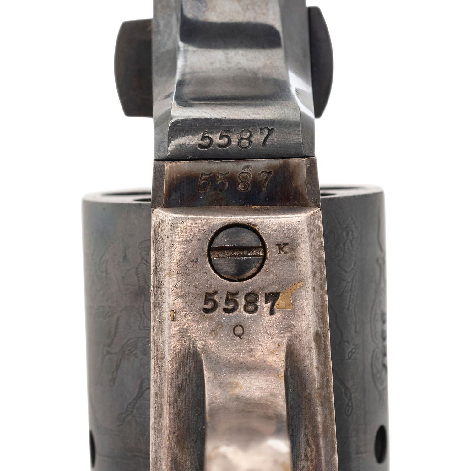 Restored Colt Baby Dragoon Inscribed to Charles H. Ross