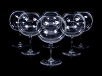 A Set of Twelve Baccarat D é gustation Roman é e Conti Glasses