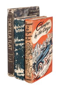 [AMERICAN LITERATURE]. A group of three works, comprising: Cheaper By The Dozen, Inhale Exhale, and Tortilla Flat