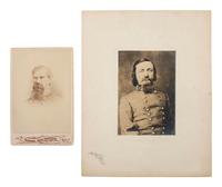 [CIVIL WAR]. A group of 3 images of Confederate generals, incl. Henry Sibley, George Pickett, and D.H. Reynolds.