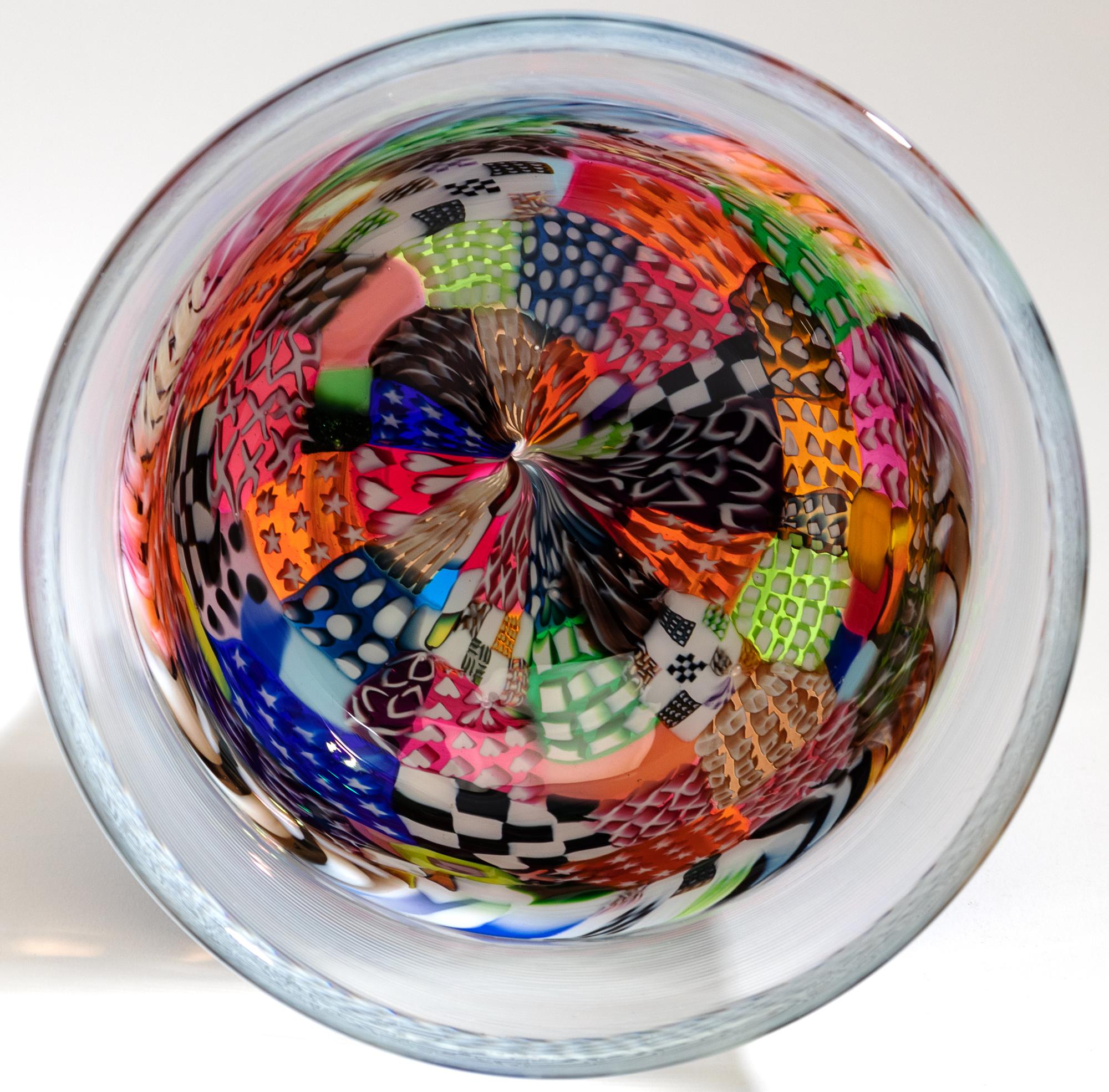 Crazy Quilt Vase