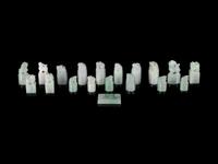 A Collection of Chinese Jadeite Seals