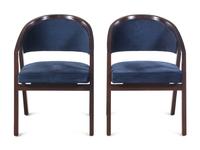 Pair of Shelton Mindel Side Chairs, 2006 Knoll, USA