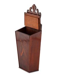 A Federal Mahogany Knife Box