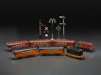 Two Ives Pressed Steel Train Sets