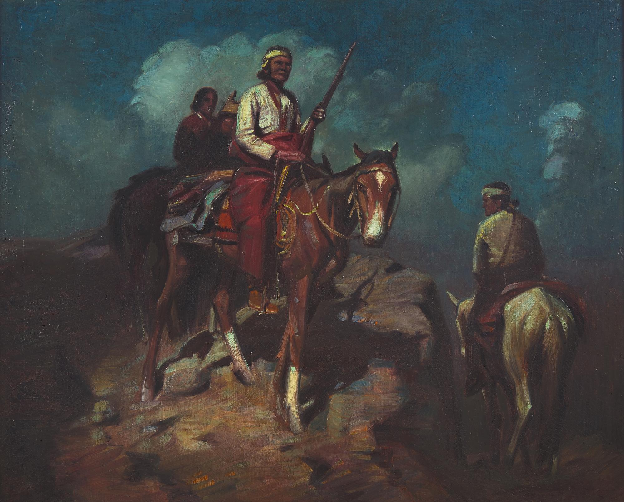 Harold Harrington Betts (American, 1881-1963) — Scouting