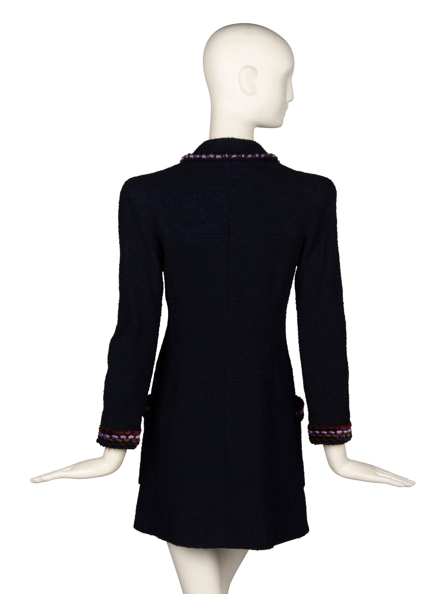 CHANEL, TWEED MINI COAT DRESS