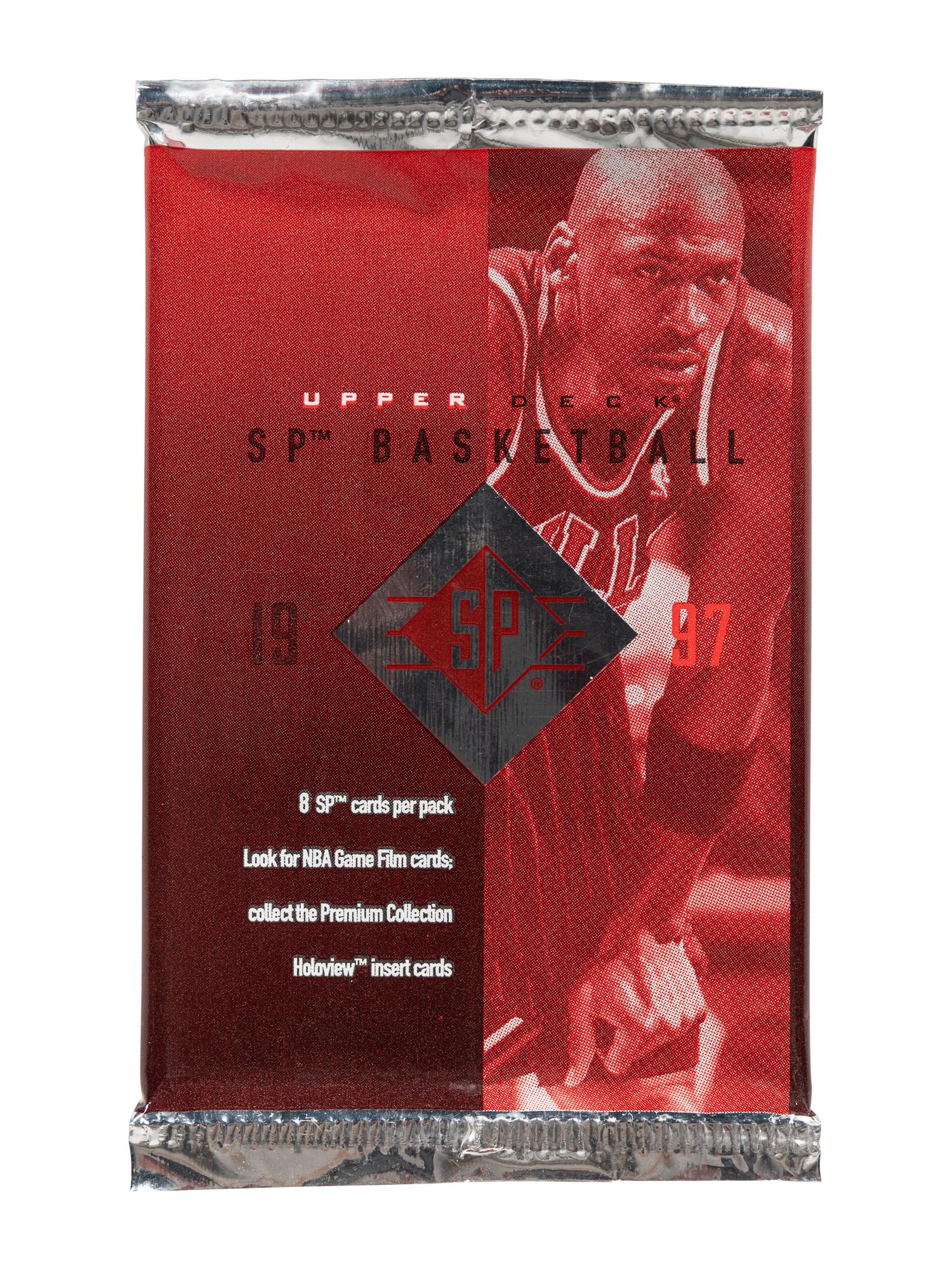 A Group of 22 Packs of 1997 Upper Deck SP Basketball Cards