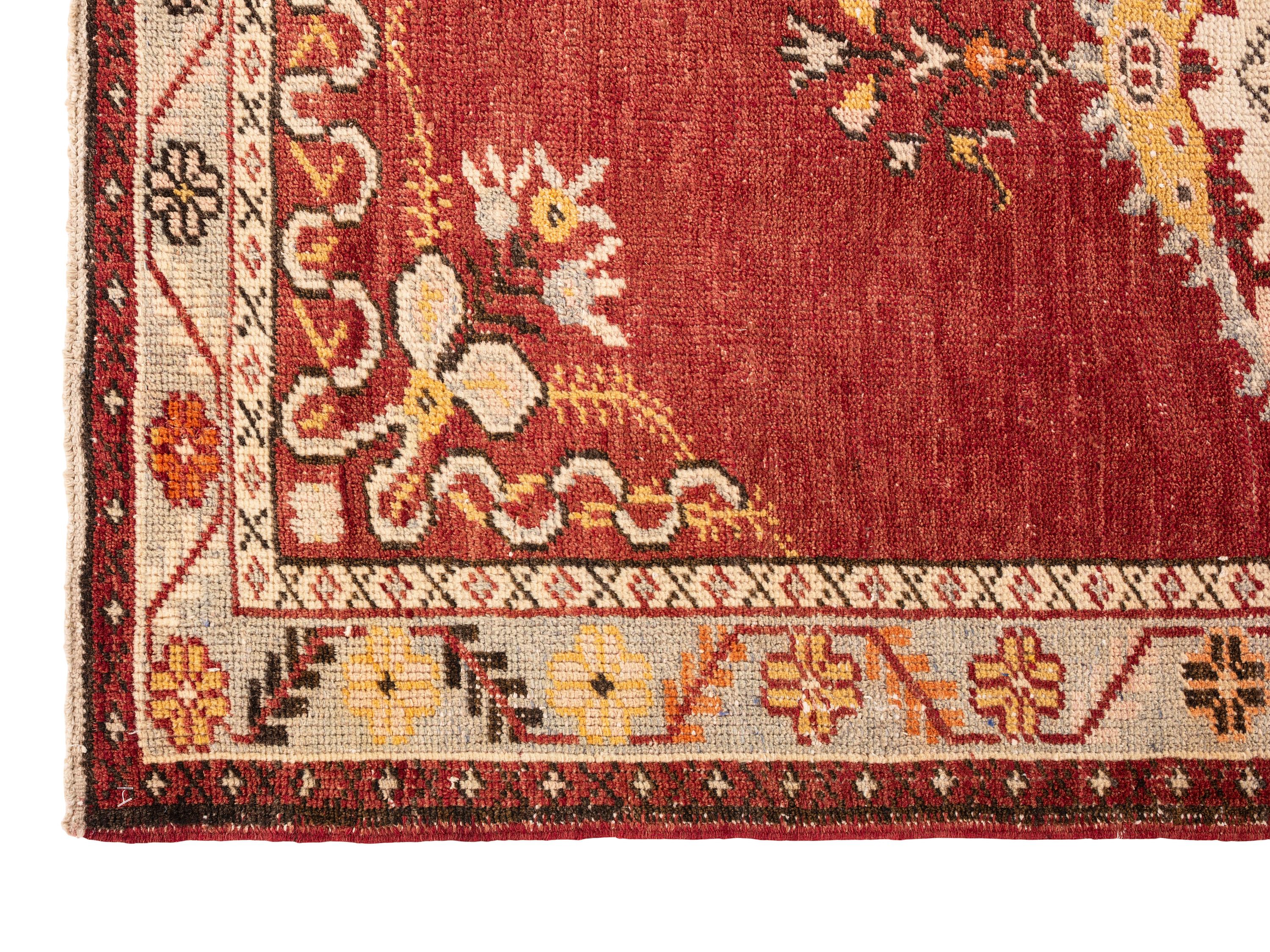 Two Oushak Rugs