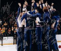A 1980 United States Olympic Hockey Team Miracle on Ice Signed Autograph Photo (Beckett Authentication Services)