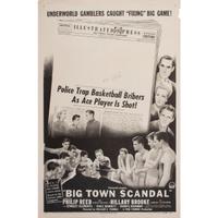 Seven Paramount Presents "Big Town Scandal" Film Posters