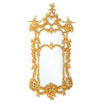 A George II Style Giltwood Mirror