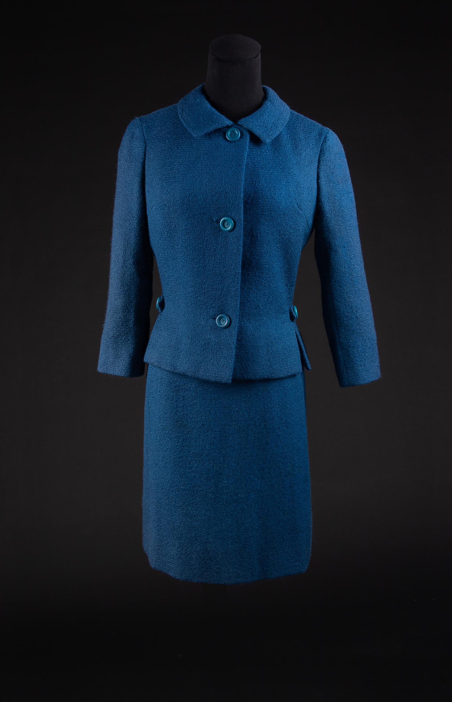 Christian Dior by Marc Bohan Haute Couture Ensemble, Autumn-Winter 1965 — Worn by Dame Olivia de Havilland