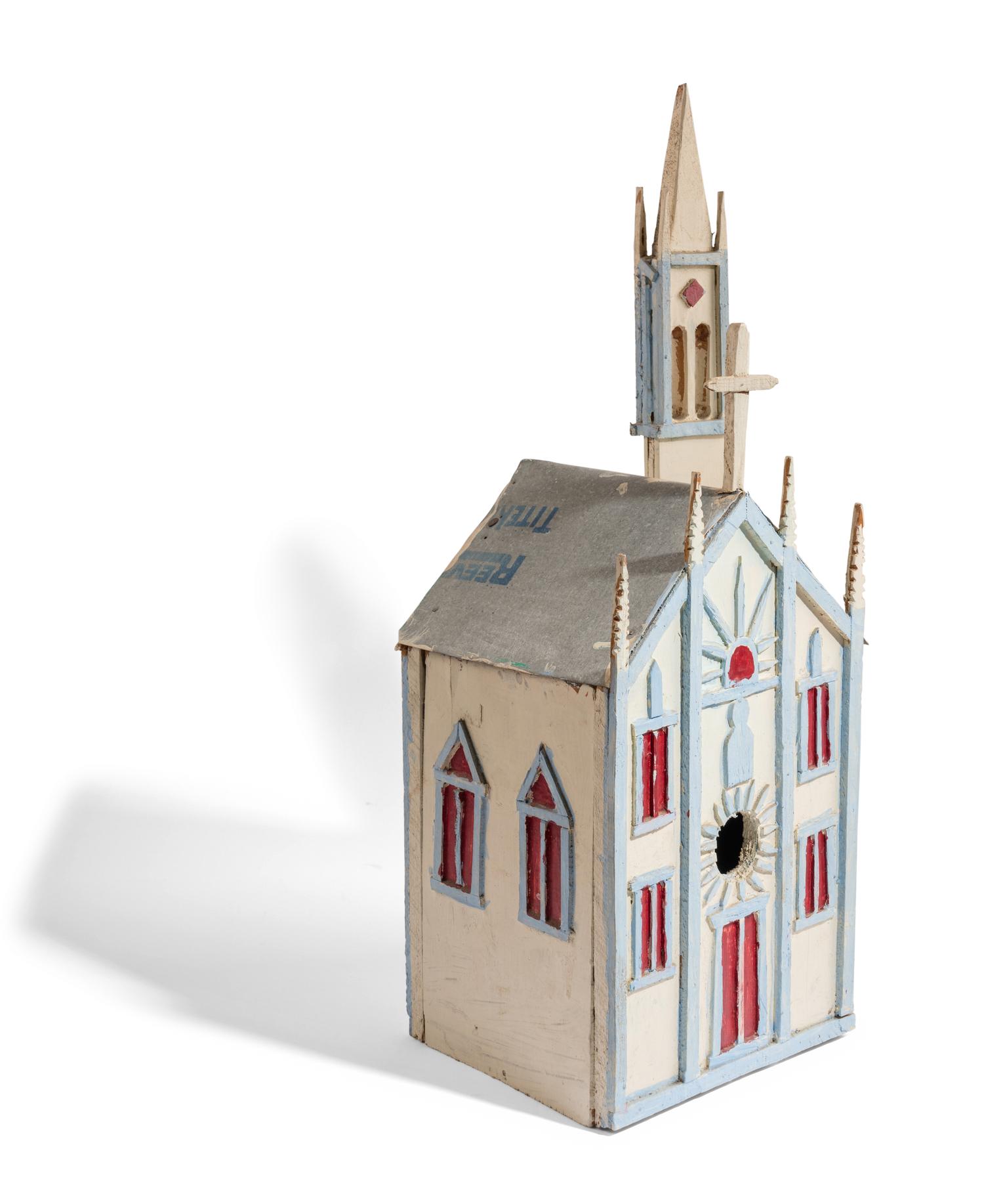 Birdhouse Church (White)