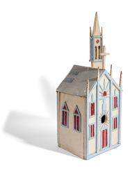 Birdhouse Church (White)