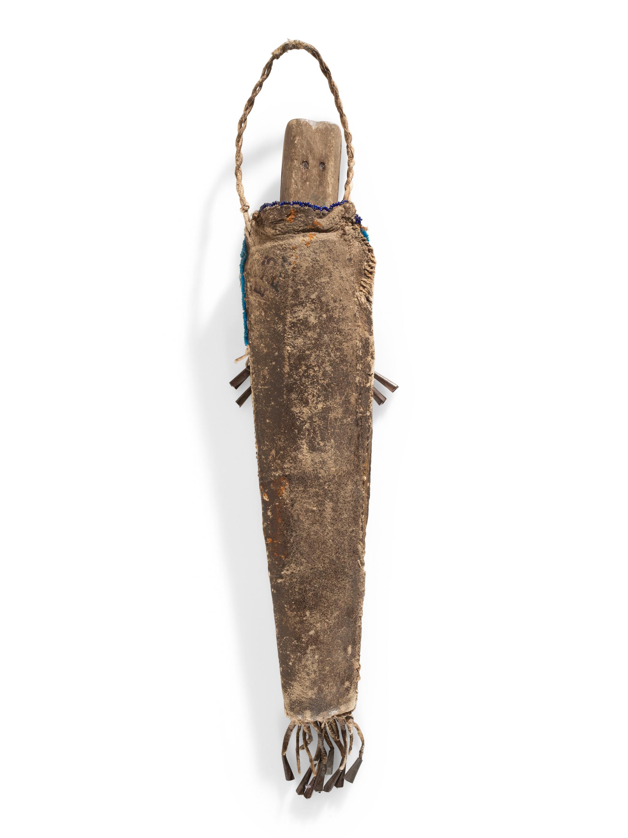 Blackfeet Beaded Knife Sheath, with Knife