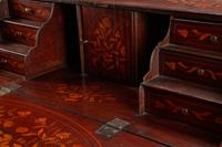A Dutch Rococo Style Marquetry Slant-Front Desk — 19TH CENTURY