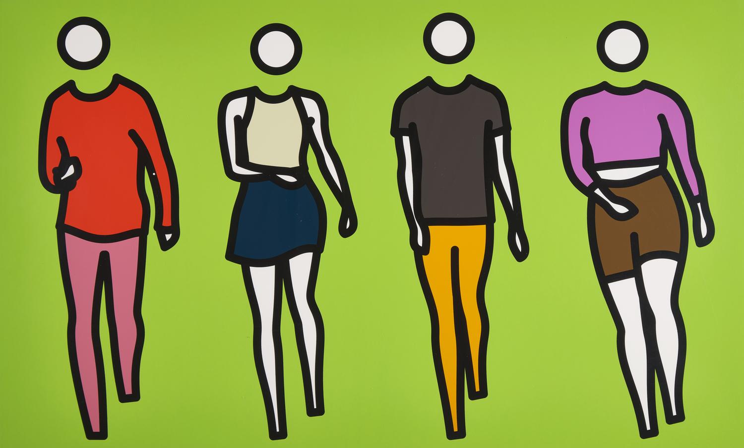 Julian Opie (British, b. 1958) — Dance 2 (from Dance Synced ), 2024