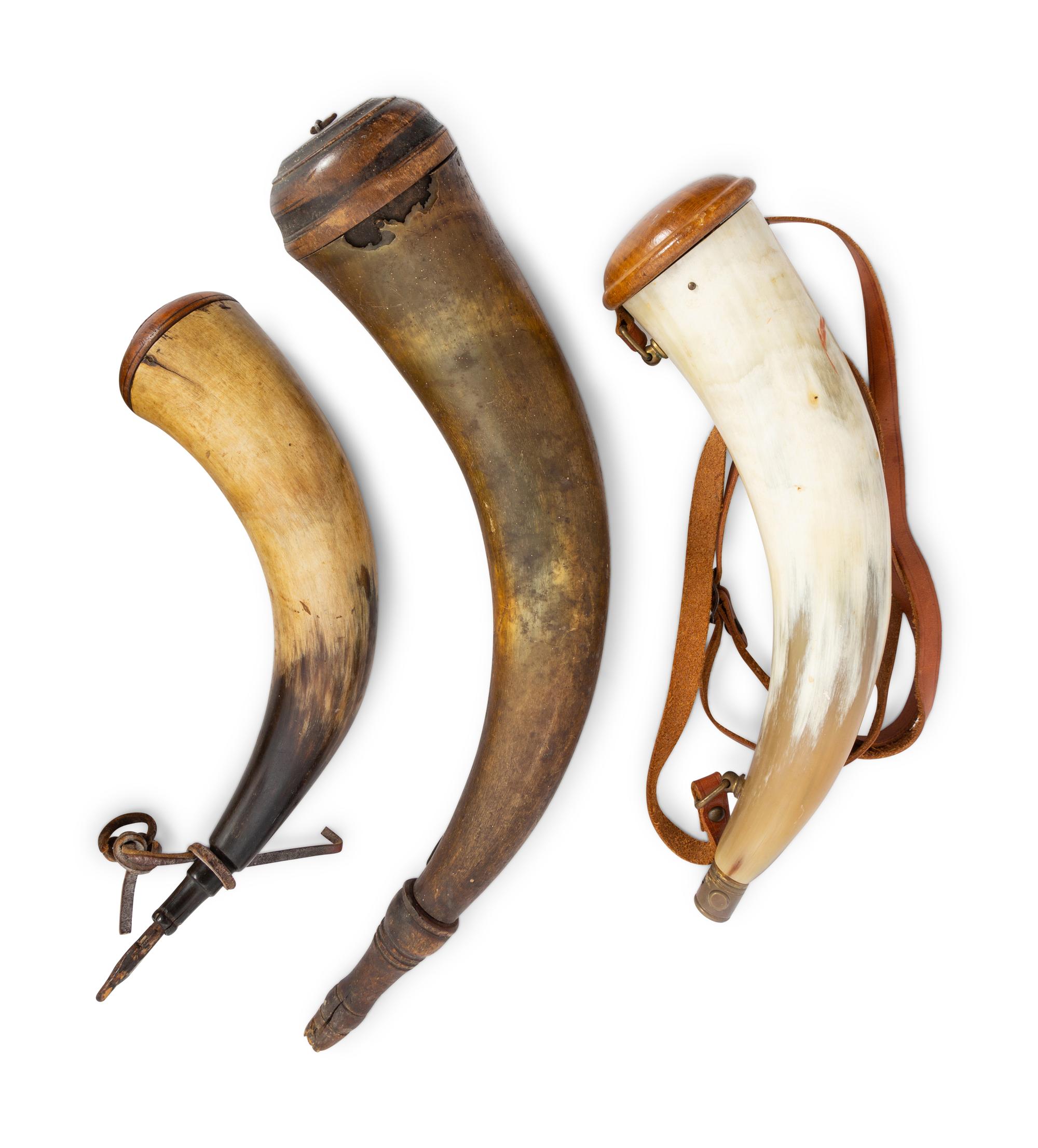 A Group of Powder Horns