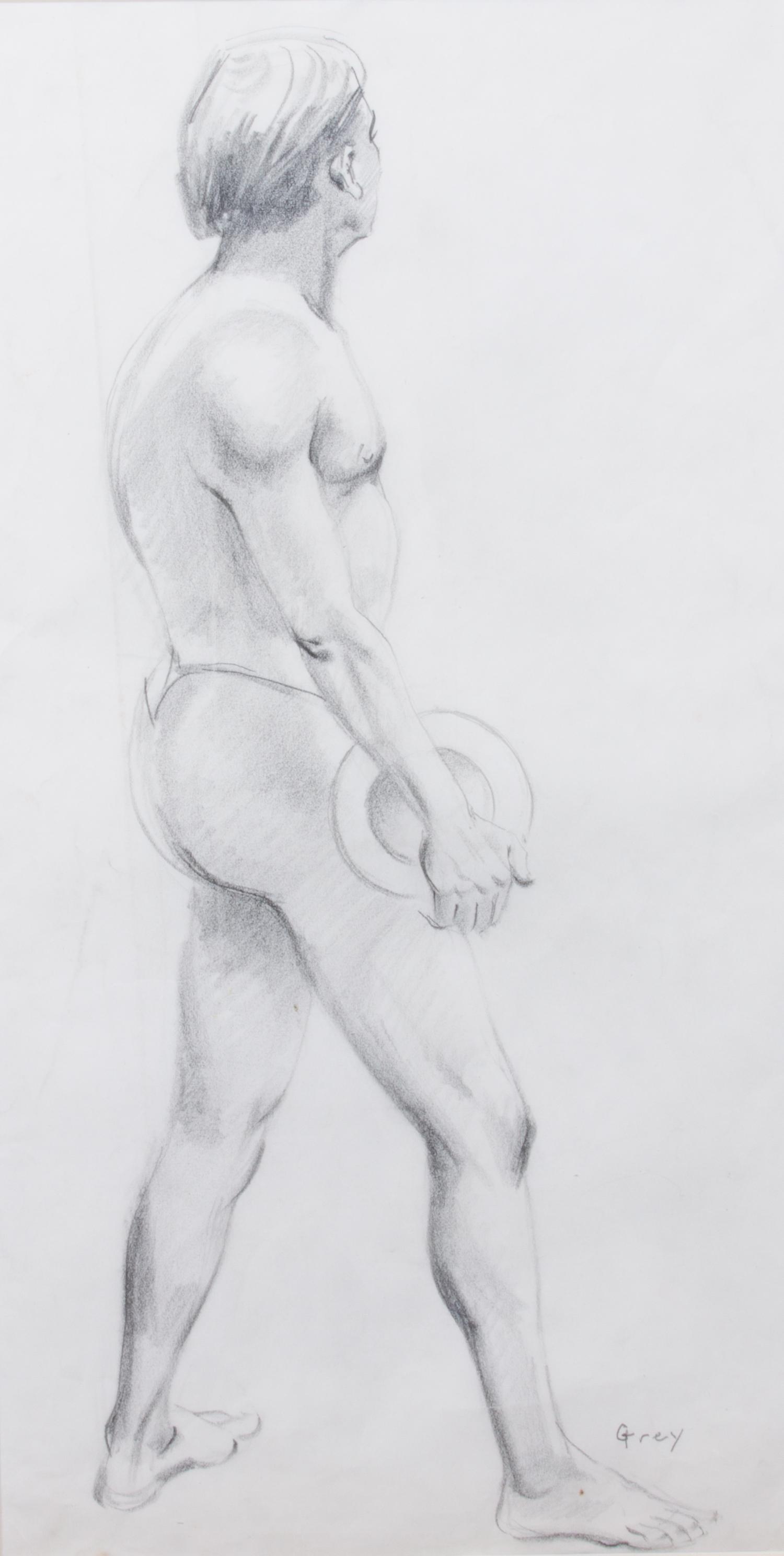 Grey, (20th century), Nude Male