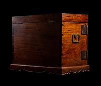 A Chinese Huali Wood Seal Chest