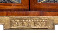 A Pair of Russian Parcel Gilt Satinwood Marble-Top Chiffoniers