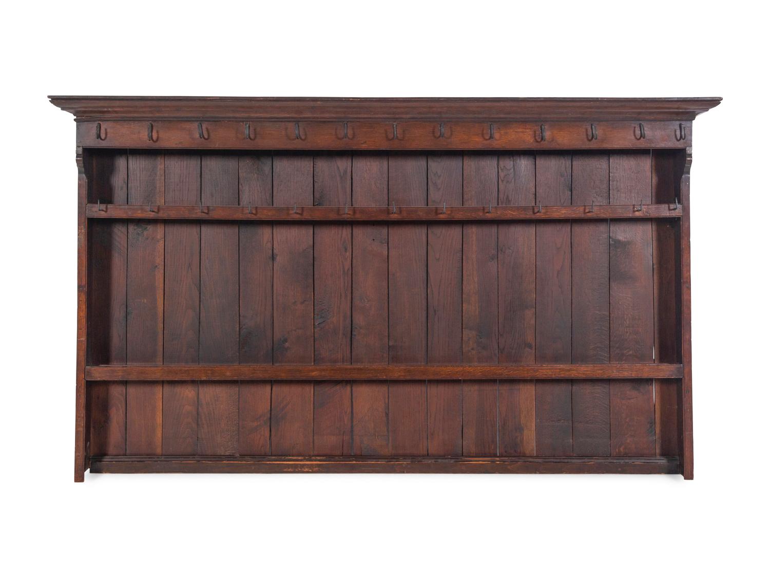 A Welsh Oak Hanging Rack
