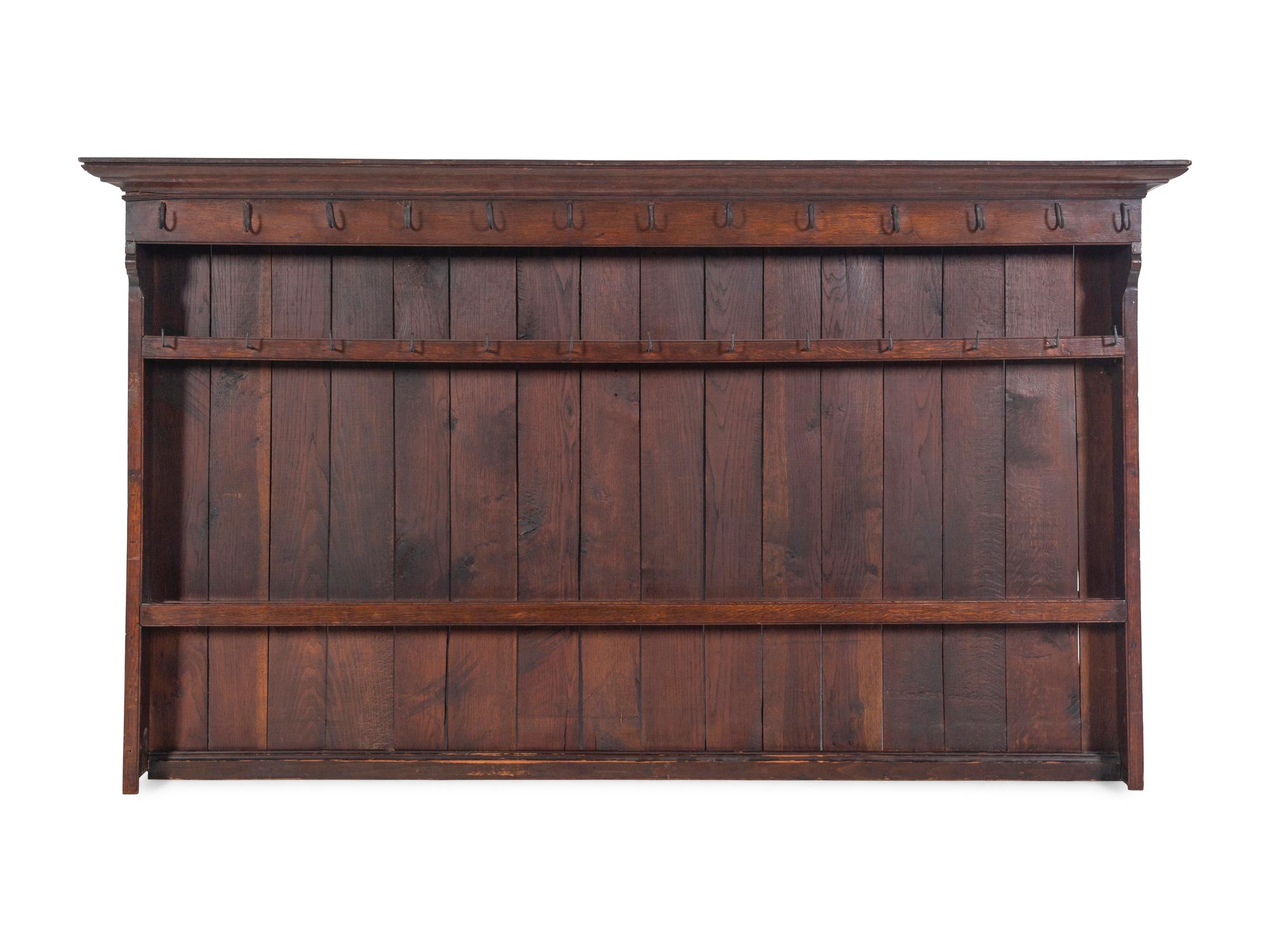 A Welsh Oak Hanging Rack