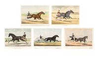 [HORSE RACING SCENES] -- CURRIER and IVES, publishers -- After John Cameron, or Scott Leighton