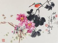 A Group of Five Chinese Paintings